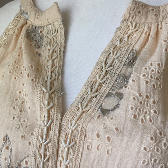 Love Sam Anthropologie Eyelet Dress M - Picture 7 of 16